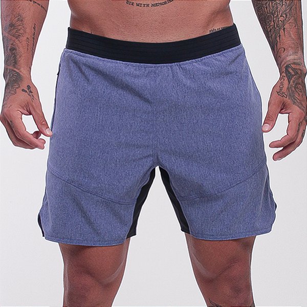 Short Curto Bscross Ziper - Roxo