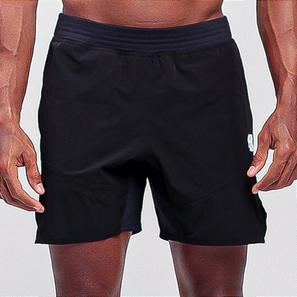 Bermuda Curta Impermeável Bscross - Preto