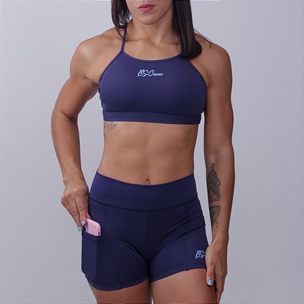 Conjunto Bscross Signature - Marinho Night