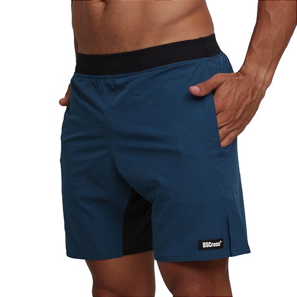 Short Bscross Cos Estreito - Azul