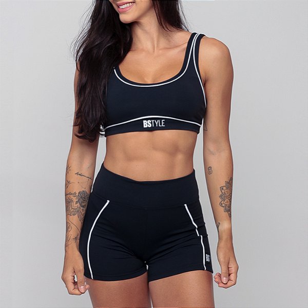 Conjunto Soft Bscross - Preto