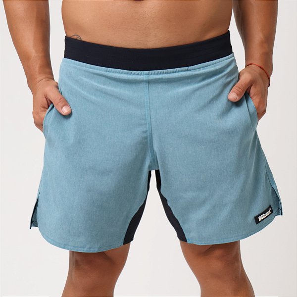 Short Bscross Cos Estreito - Azul Mescla