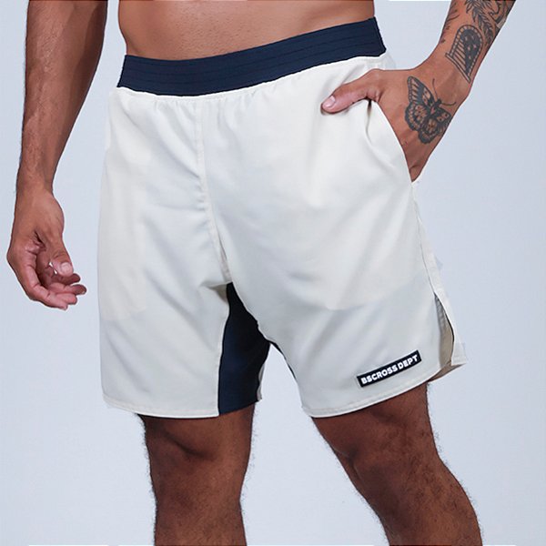 Bermuda Bscross Compressão - Bege