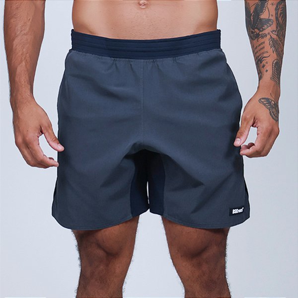 Short Bscross Cos Estreito - Chumbo