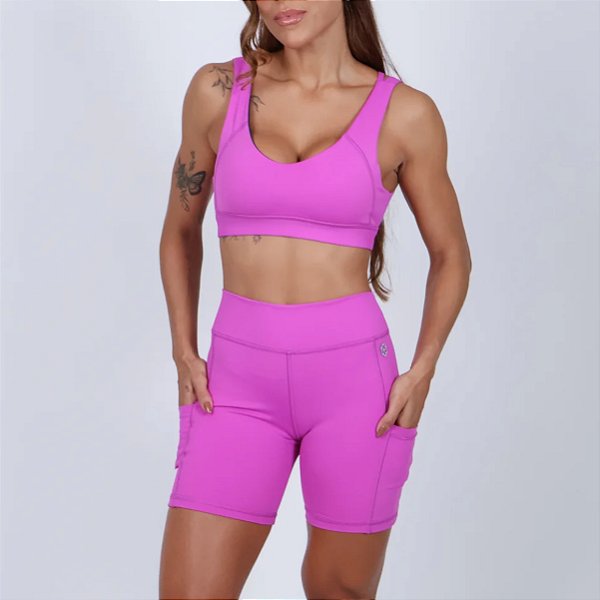 Conjunto Bscross Recortes - Purple