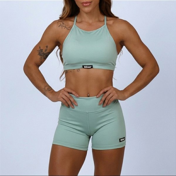 Conjunto Bscross Básico - Verde Teos