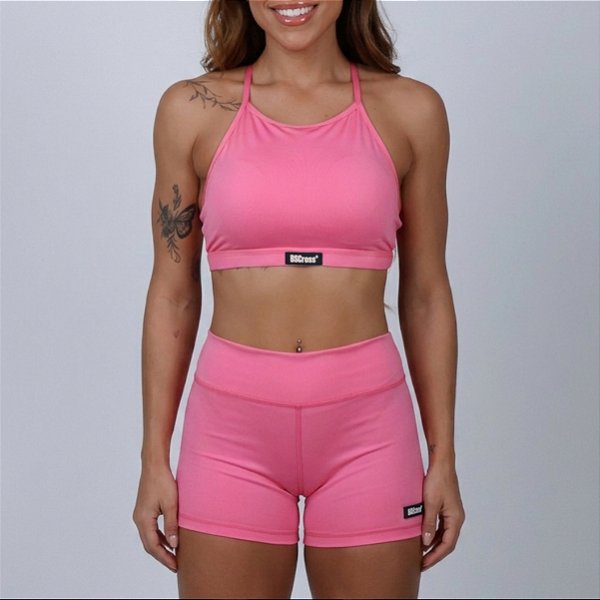 Conjunto Bscross Básico - Rosa Luciana