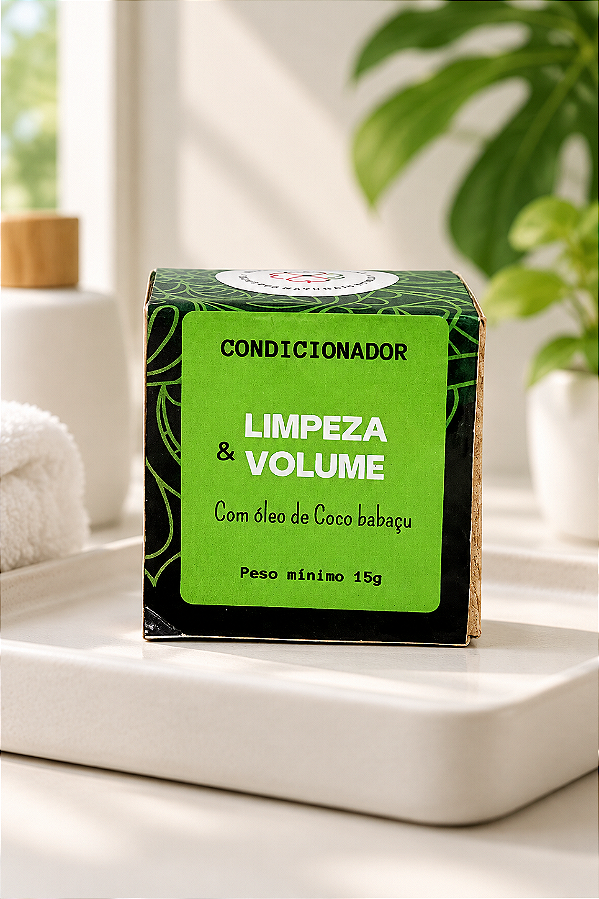 Condicionador sólido óleo de coco