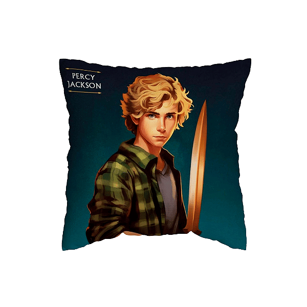 Capa de Almofada Percy Jackson Com Zíper