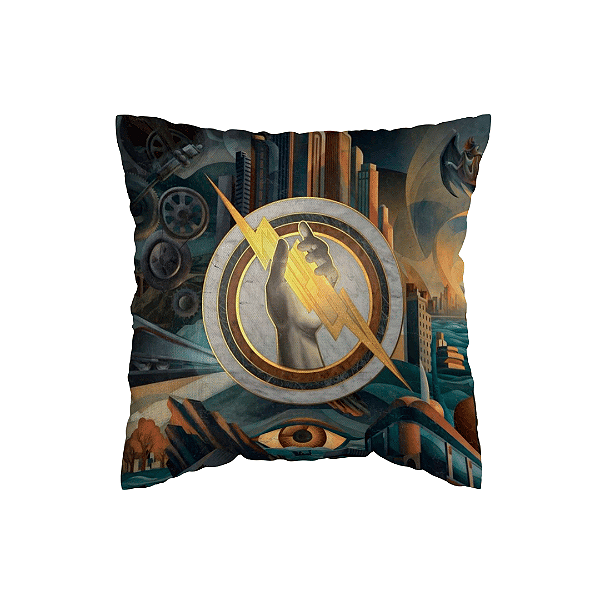 Capa de Almofada Percy Jackson e os Olimpianos Com Zíper