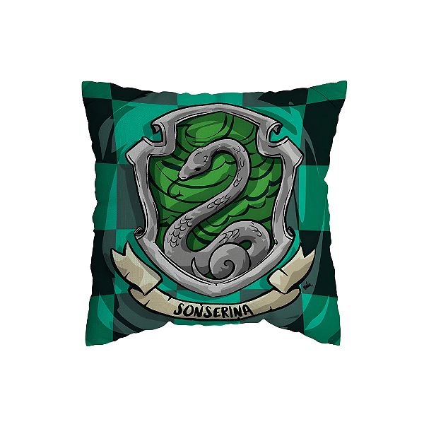 Capa de Almofada Sonserina Com Zíper