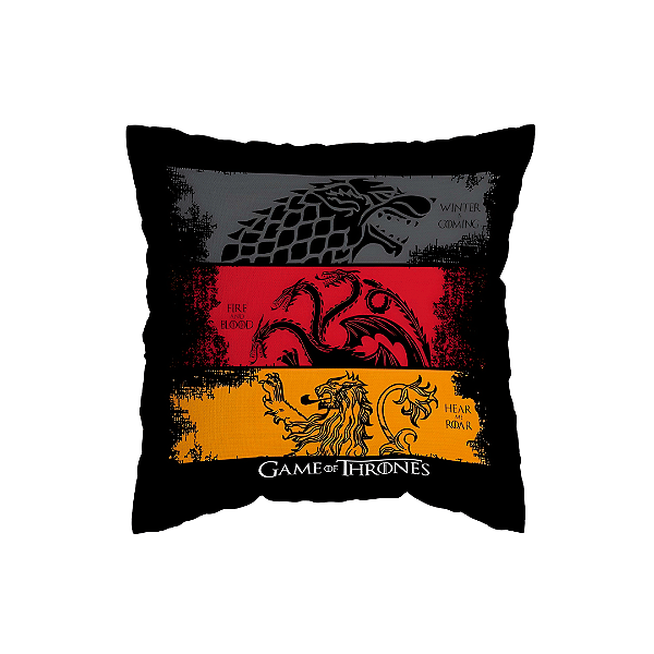 Capa de Almofada Game of Thrones Com Zíper