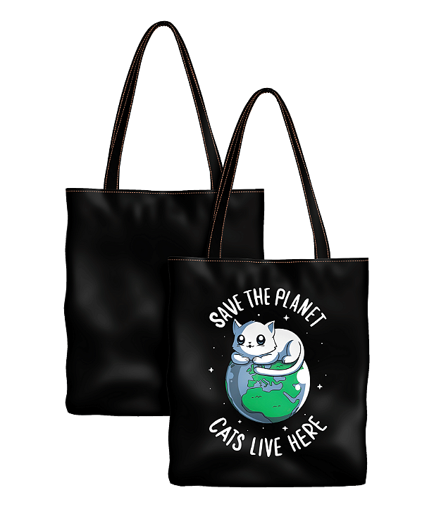 Ecobag Frase Gatinho