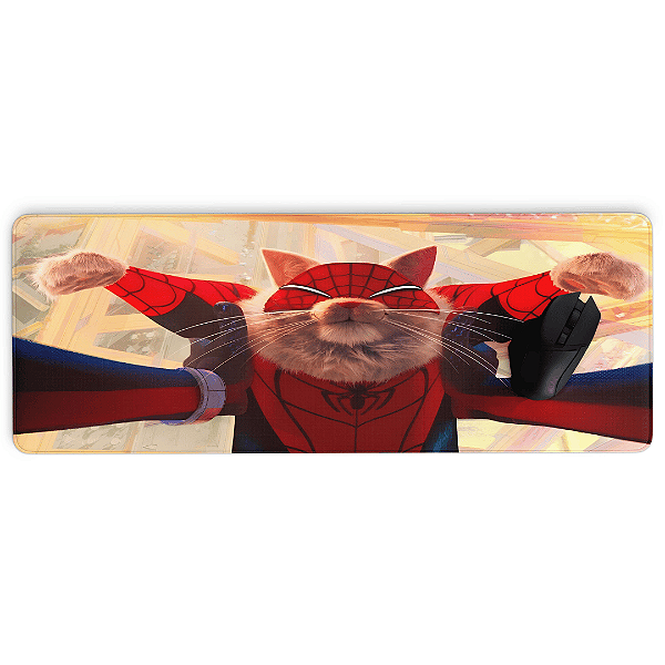 Mousepad Gato Aranha - Homem Aranha Através do Aranhaverso