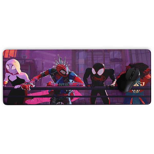 Mousepad Homem Aranha Através do Aranhaverso