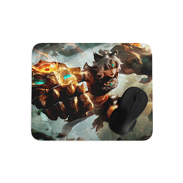 Mousepad LOL Skin Vi Emboscada Primordial