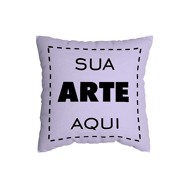Capa de Almofada Personalizada Com Zíper