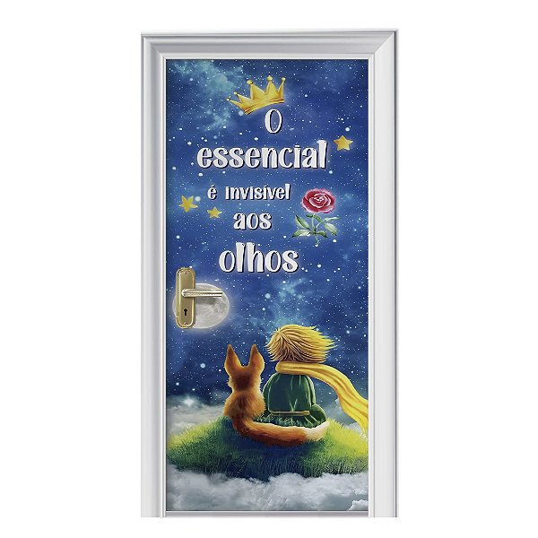Capa de Porta O Pequeno Príncipe Literária c/ Elástico
