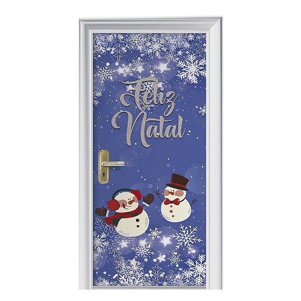 Capa de Porta Feliz Natal c/ Elástico