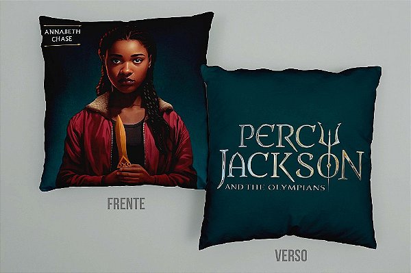 Capa de Almofada Annabeth Chase Com Zíper