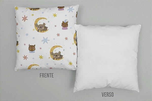 Almofada cheia  Coalas e Corujas Infantil