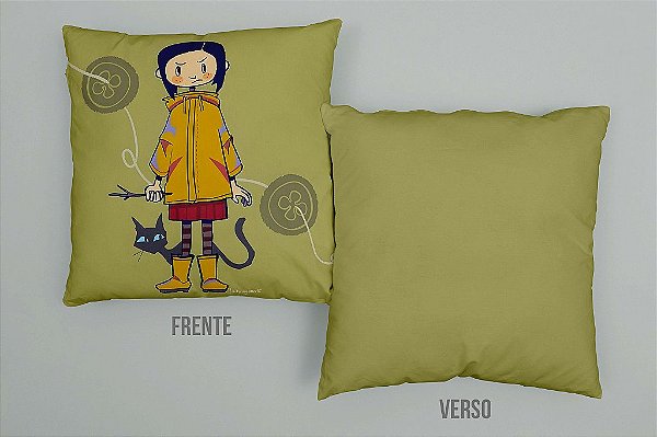 Almofada cheia Coraline