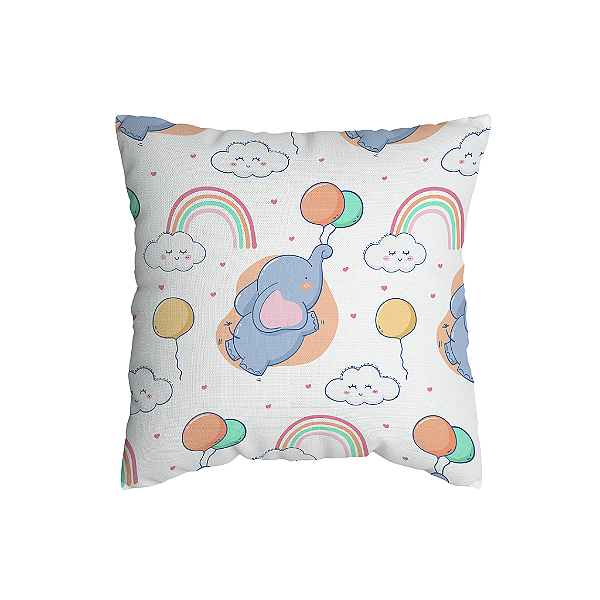 Almofada cheia Elefante Infantil