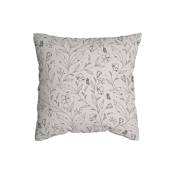 Almofada cheia Floral