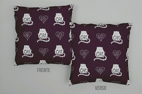 Almofada cheia Gato