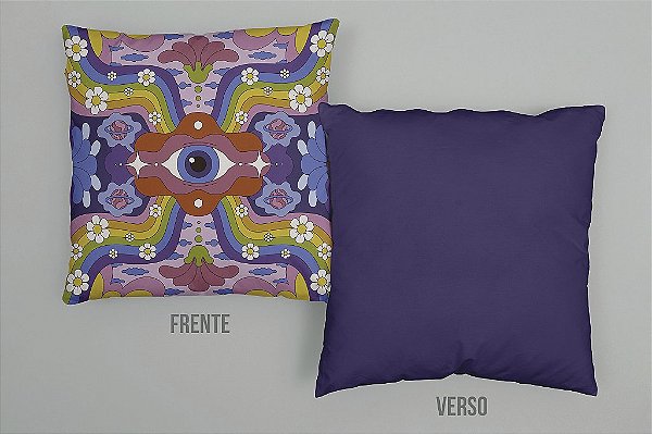 Almofada cheia Hippie