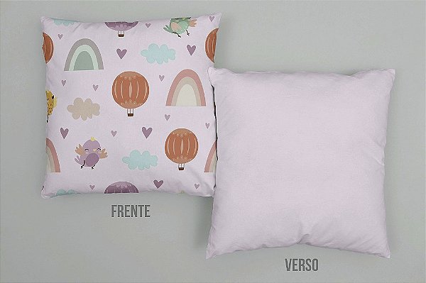 Almofada cheia Passarinhos Infantil