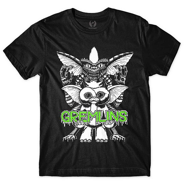 Camiseta Gremlins - Preta