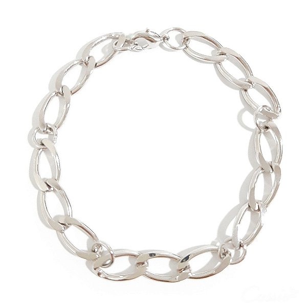 Pulseira Elos Groumett Ródio