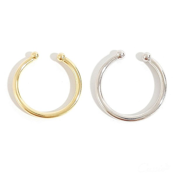 Brinco Piercing Fake Tubo Liso