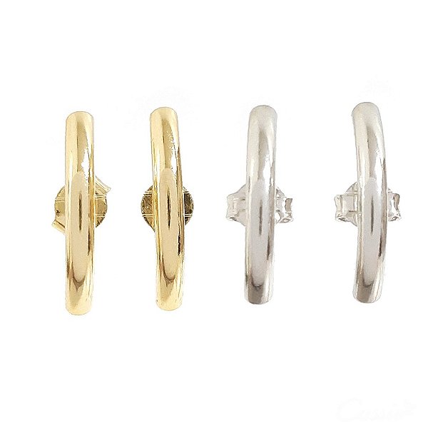 Brinco Tubo Curvado Pequeno