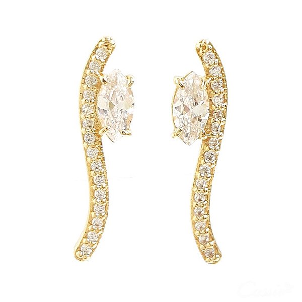 Brinco Elegance Zircônias