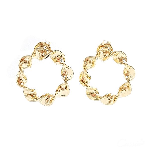 Brinco Círculo Torcido Pequeno