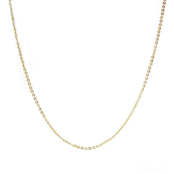 Colar Corrente Cadeado Fina