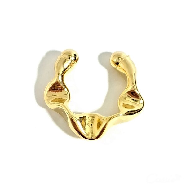 Brinco Piercing Fake Tubo Torcido