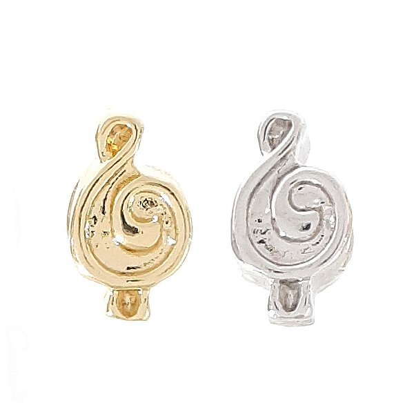 Berloque Charm Nota Musical Clave de Sol
