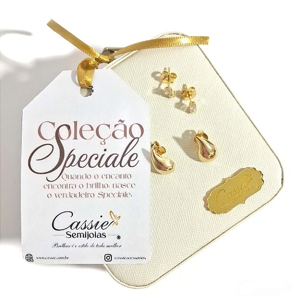 Kit Premium Moderno - Semijoias Elegantes