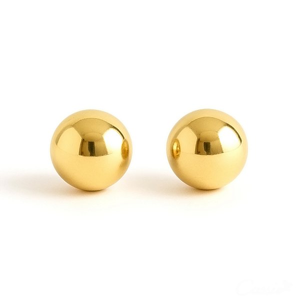 Brinco Bola Lisa 8mm