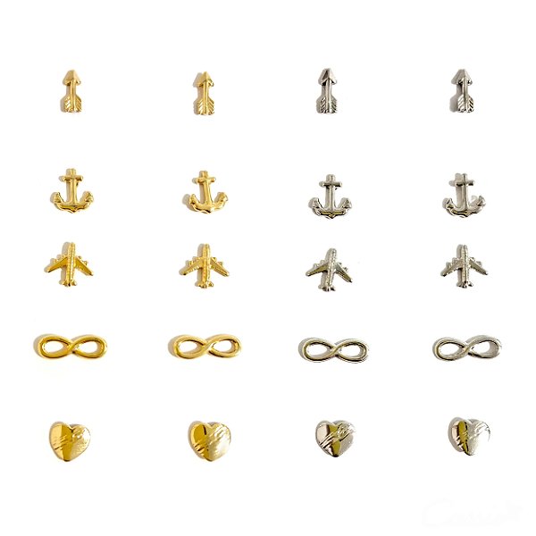 Kit Brincos Pequenos Símbolos Cassie