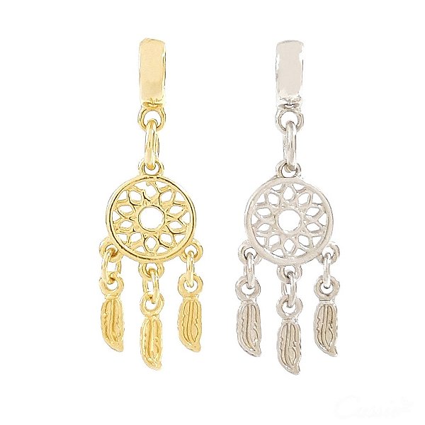 Berloque Charm Pingente Filtro dos Sonhos Pequeno