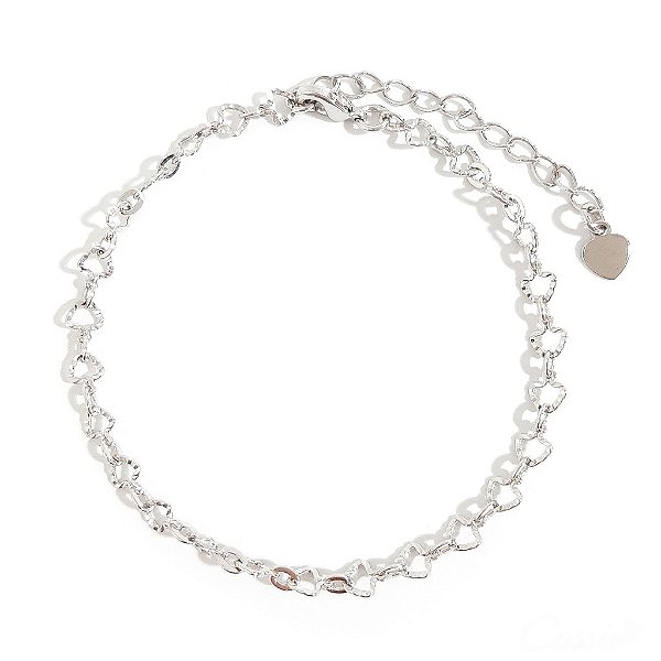 Pulseira Setinhas Ródio