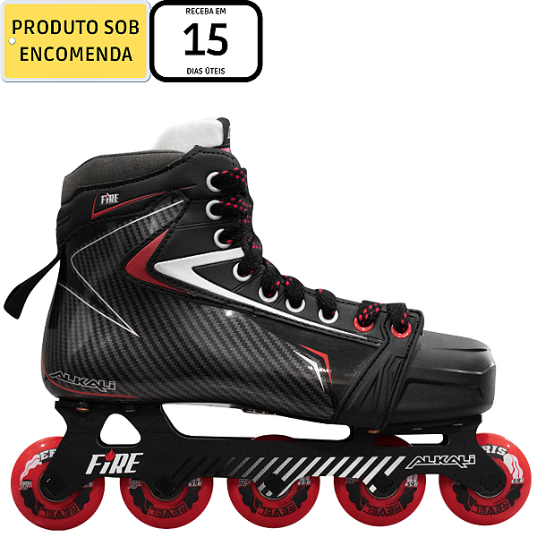 Patins Alkali Fire 1 - Goleiros (Adulto e infantil)