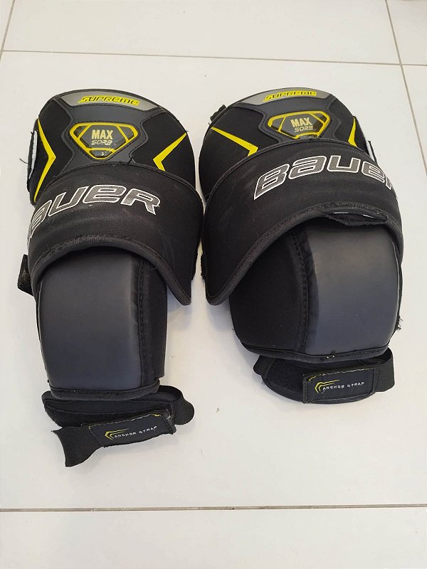 Joelheira de goleiro Bauer Supreme Max SO23 (Semi-novo) - Sênior/Adulto