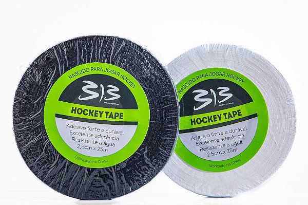 Hockey Tape 313 Pro- Preto/Branco