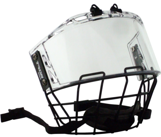 Visor híbrido face cage + shield TronX S920