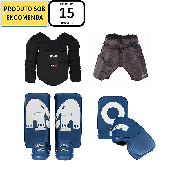 Kit goleiro iniciante TK4 - Hoquei sobre grama